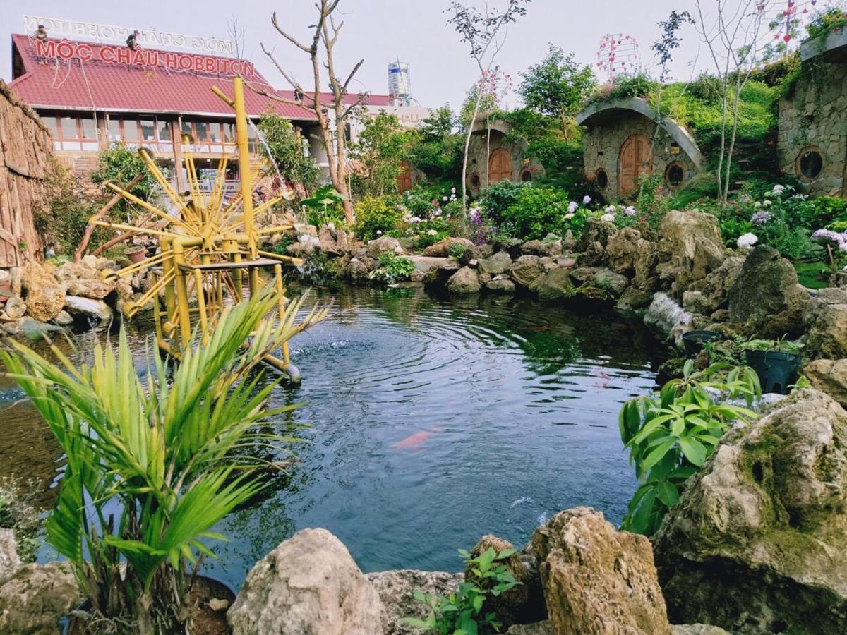 Moc Chau Hobbiton Acomodação com café da manhã Exterior foto